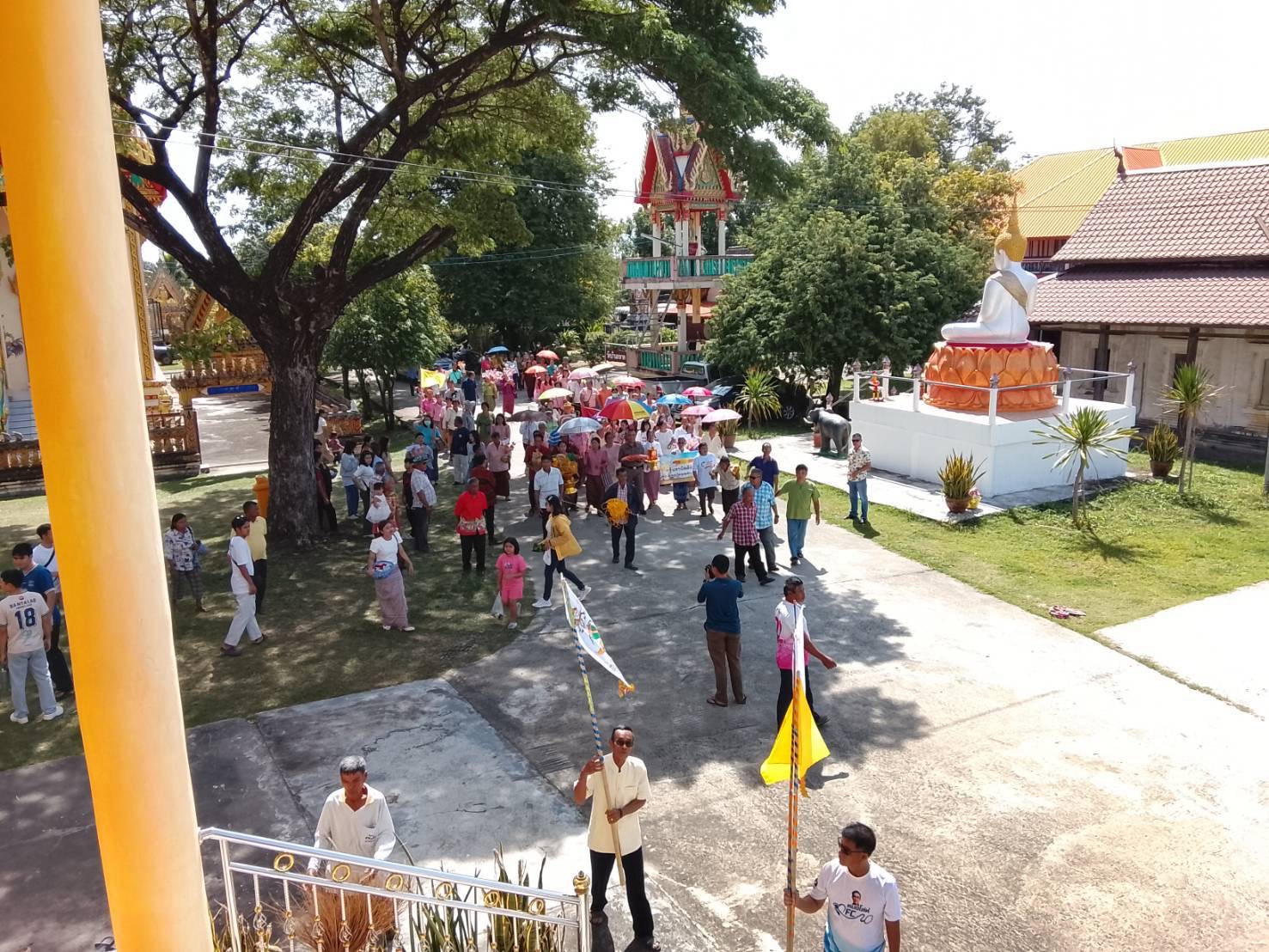 ภาพร่วมพิธีกรรมวัดบ้านตลาด