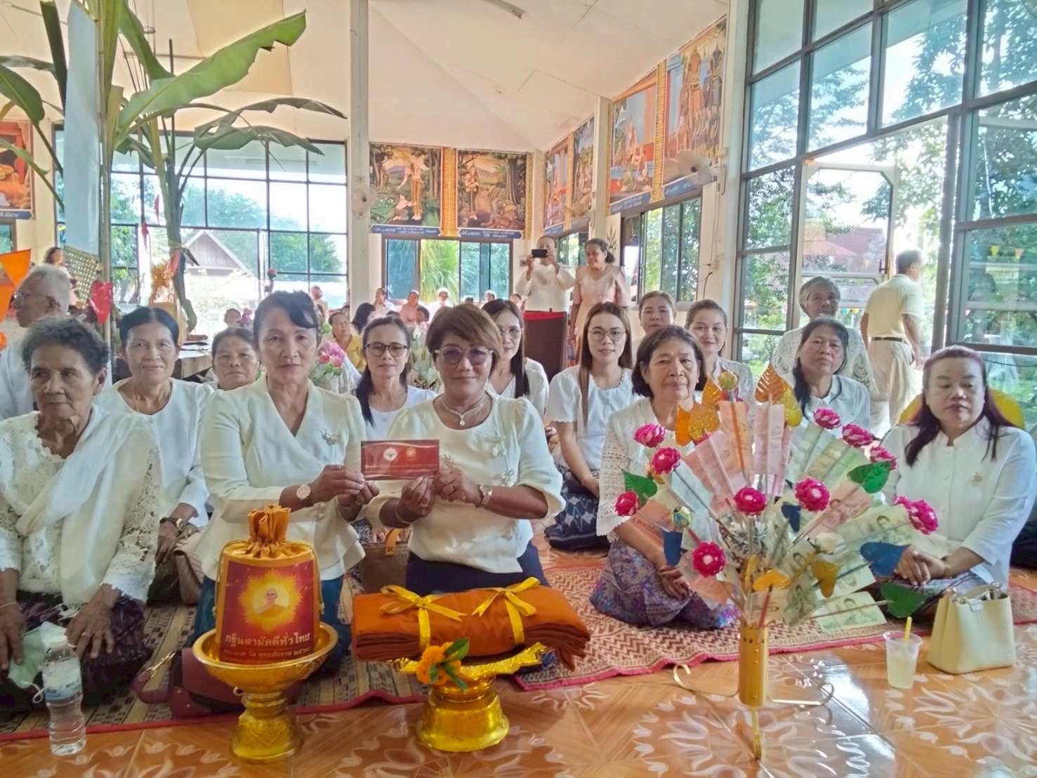 ภาพร่วมพิธีกรรมวัดศรีวิลัยมงคล