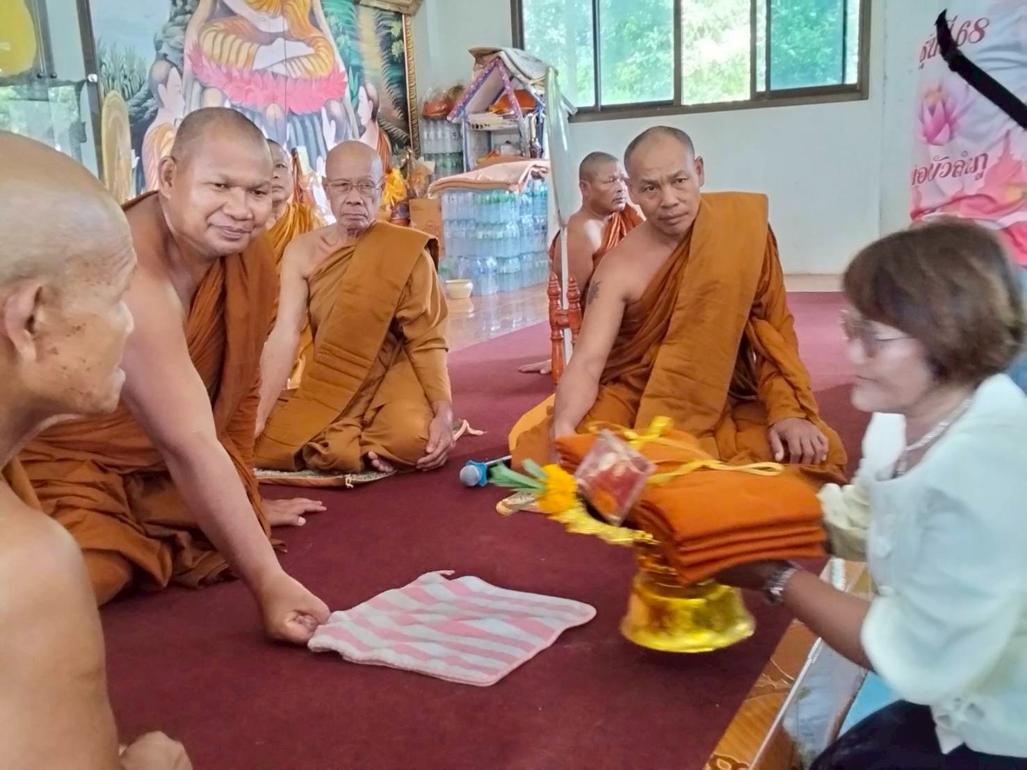 ภาพร่วมพิธีกรรมวัดศรีวิลัยมงคล