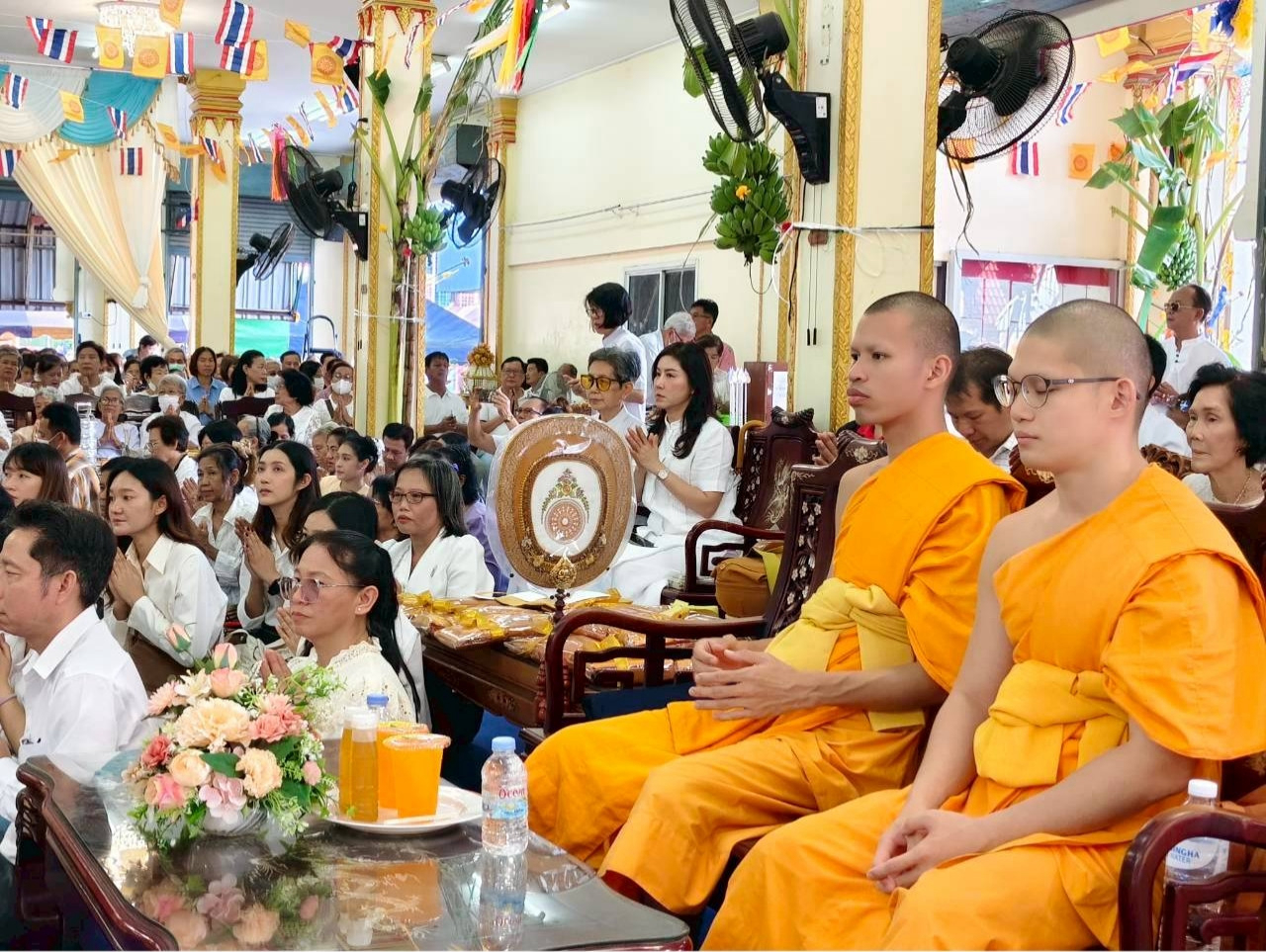 ภาพร่วมพิธีกรรมวัดสำโรงใต้