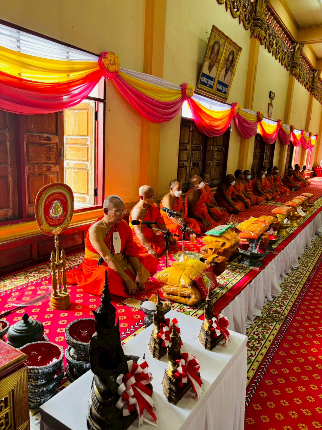 ภาพร่วมพิธีกรรมวัดมหาวงษ์(ปากน้ำ)