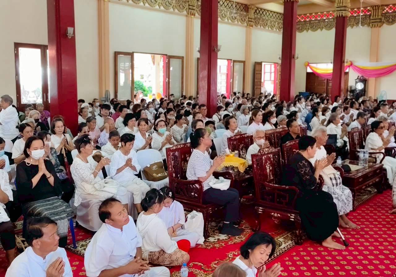 ภาพร่วมพิธีกรรมวัดมหาวงษ์(ปากน้ำ)