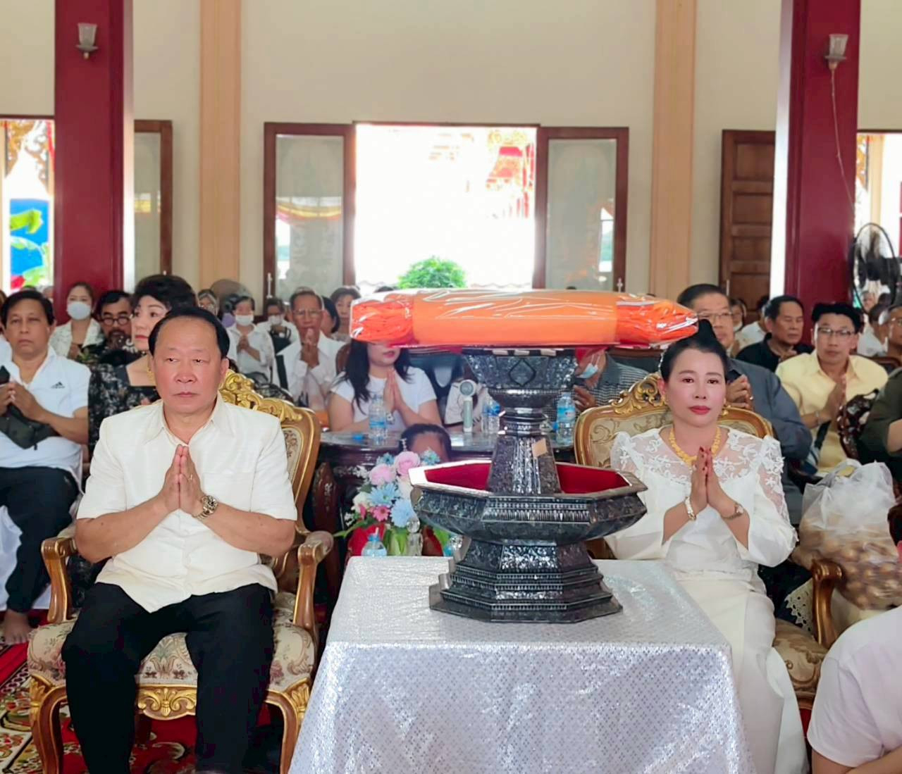 ภาพร่วมพิธีกรรมวัดมหาวงษ์(ปากน้ำ)