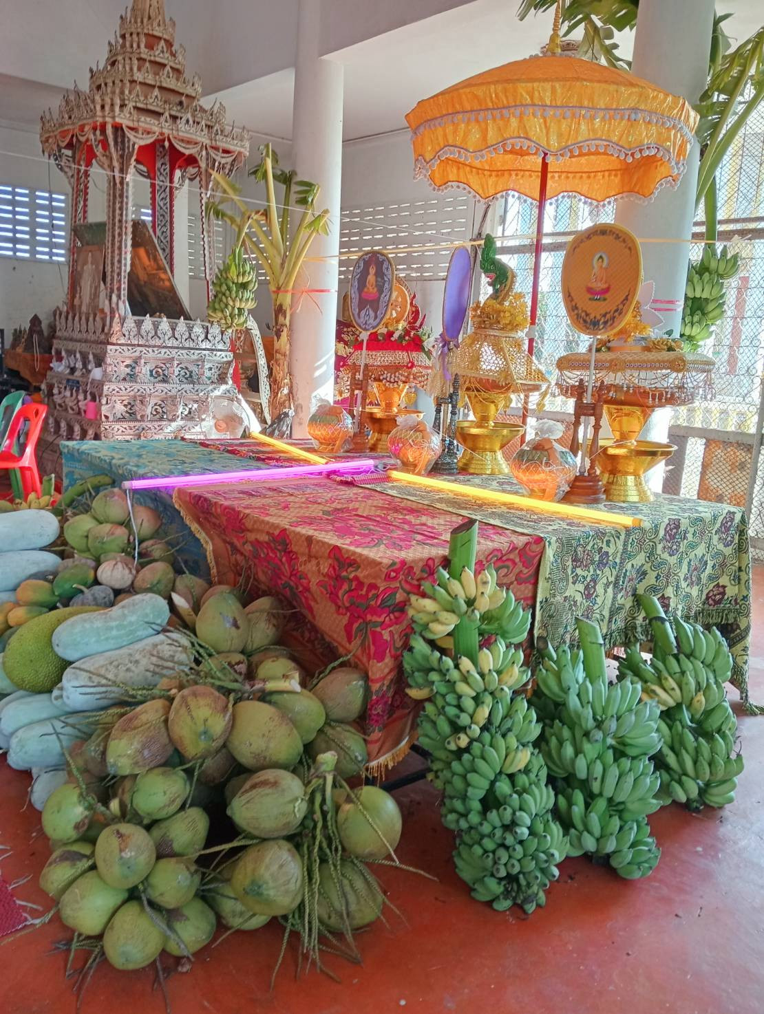 ภาพร่วมพิธีกรรมวัดบ้านน้อย