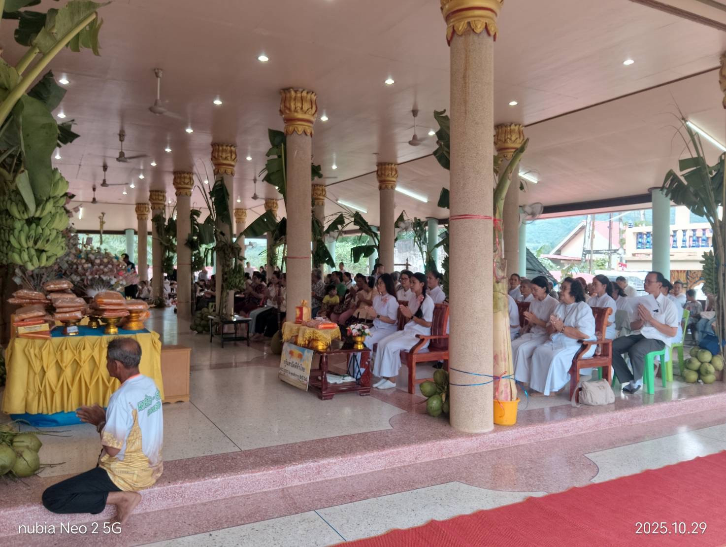 ภาพร่วมพิธีกรรมวัดบางเจริญ