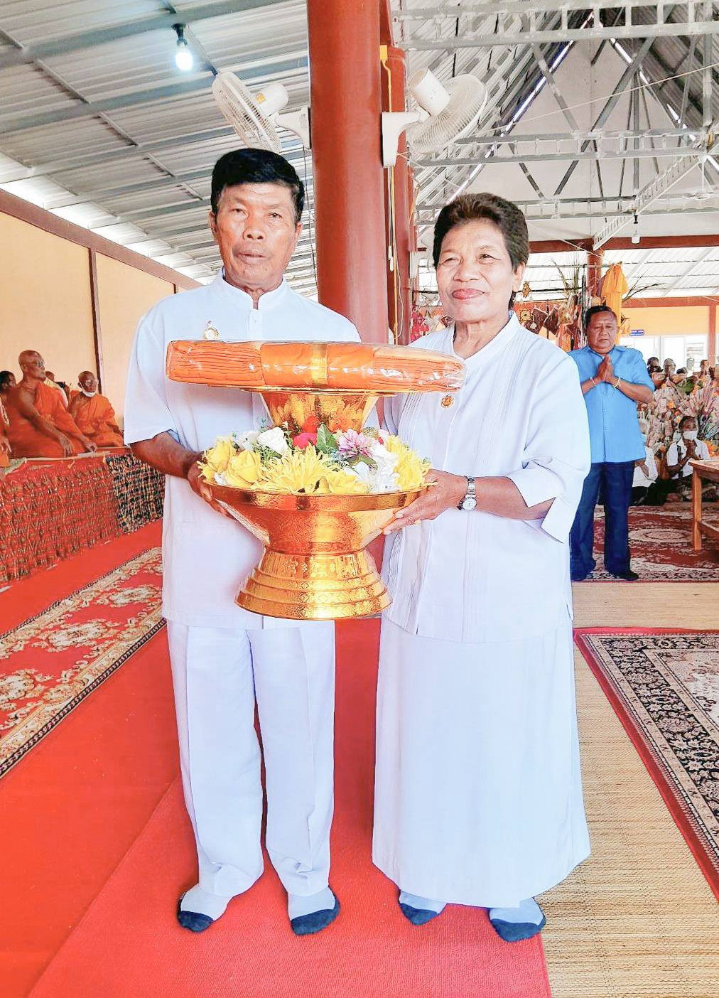 ภาพร่วมพิธีกรรมวัดโนนตลาดกี่