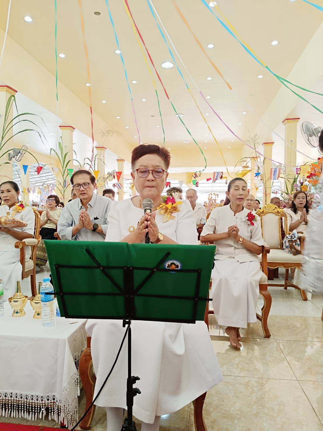 ภาพกล่าวคำถวายกฐินวัดโนนหมันเฉลิมพระเกียรติ