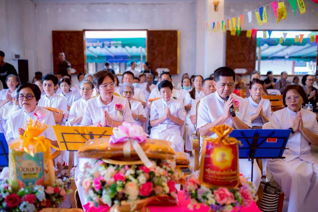 ภาพกล่าวคำถวายกฐินวัดวังกระแพร