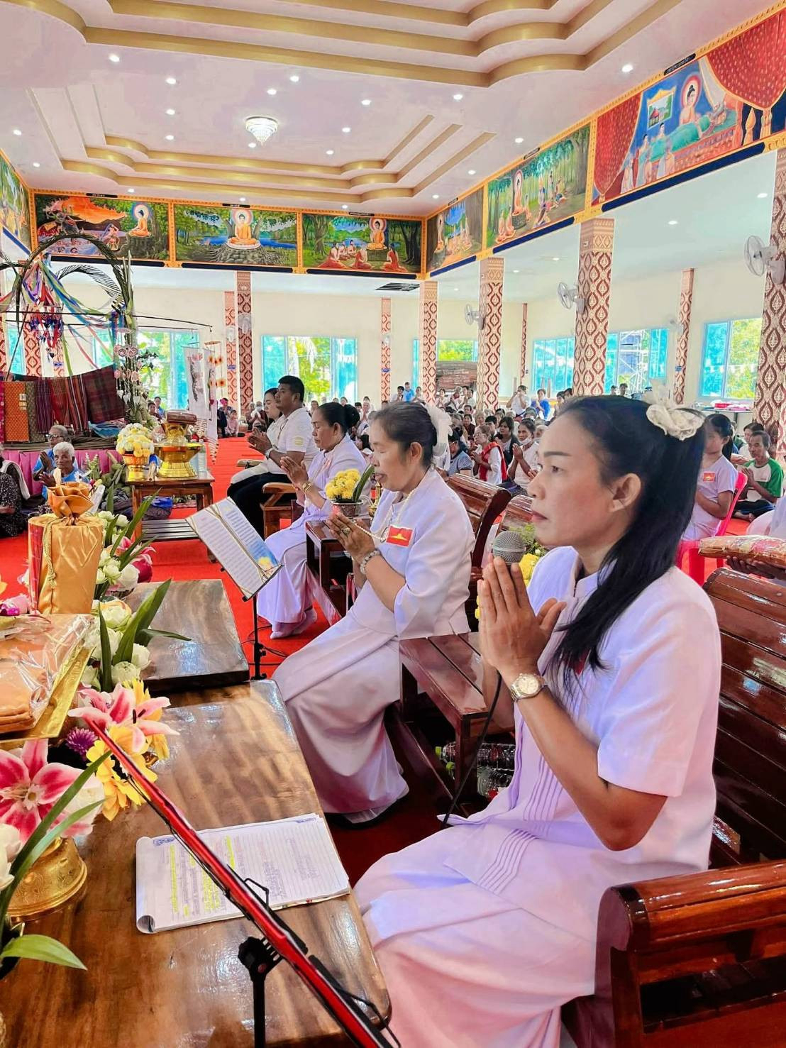 ภาพร่วมพิธีกรรมวัดหัวถนน