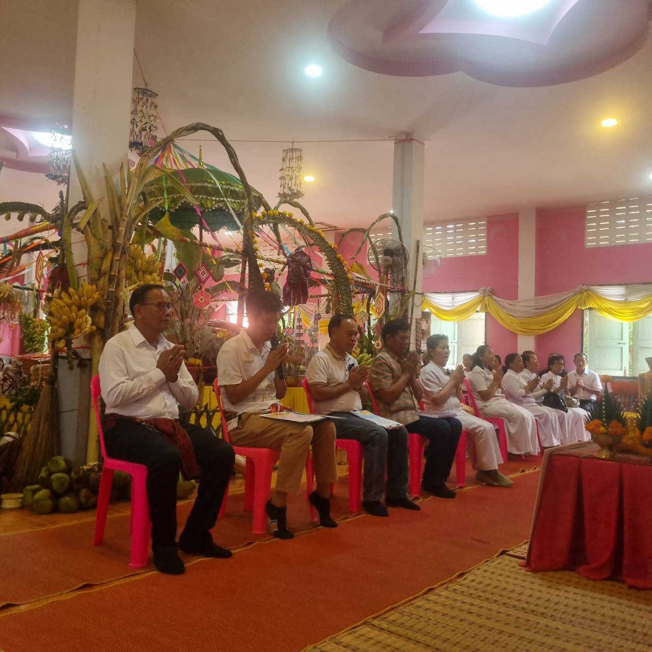 ภาพกล่าวคำถวายกฐินวัดกลางพระแก้ว