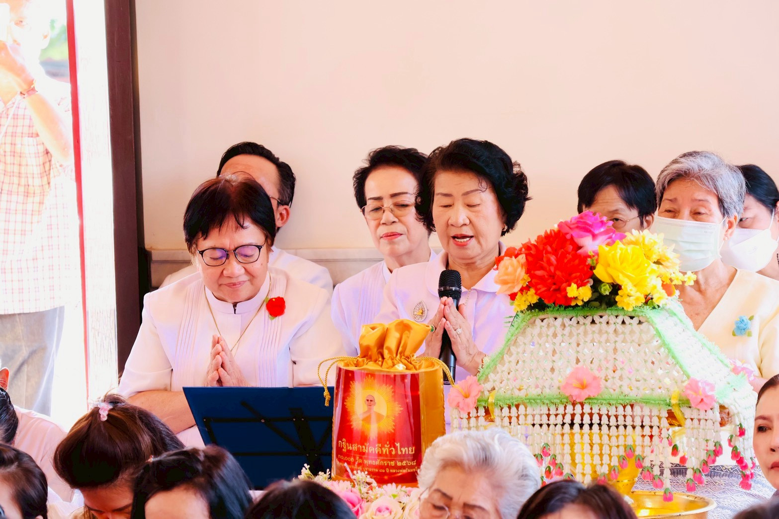 ภาพกล่าวคำถวายกฐินวัดบางปะกอก