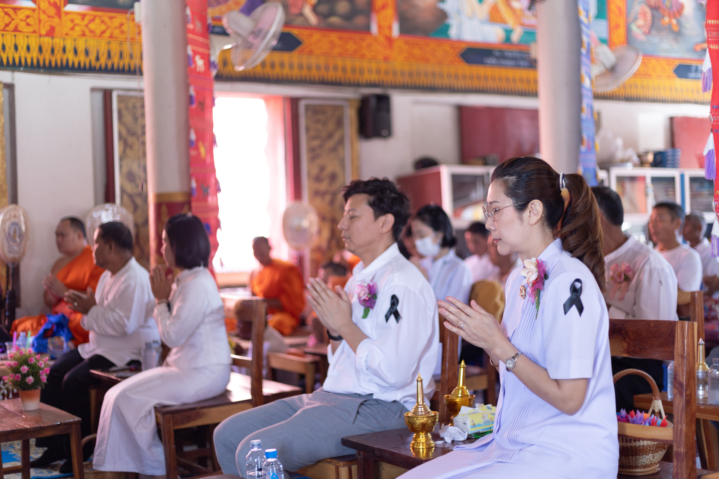 ภาพร่วมพิธีกรรมวัดแก่นเหนือ