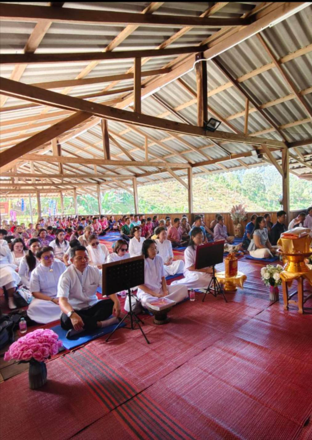 ภาพร่วมพิธีกรรมวัดบ้านพะอัน