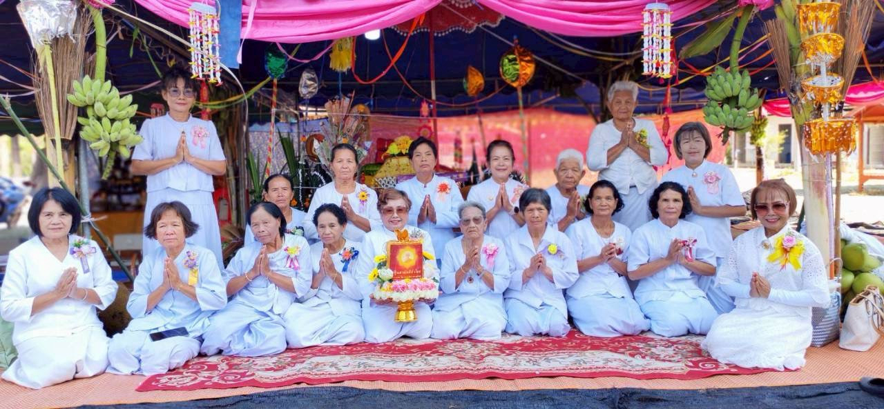 ภาพร่วมพิธีกรรมวัดศรีพิชัยมงคล