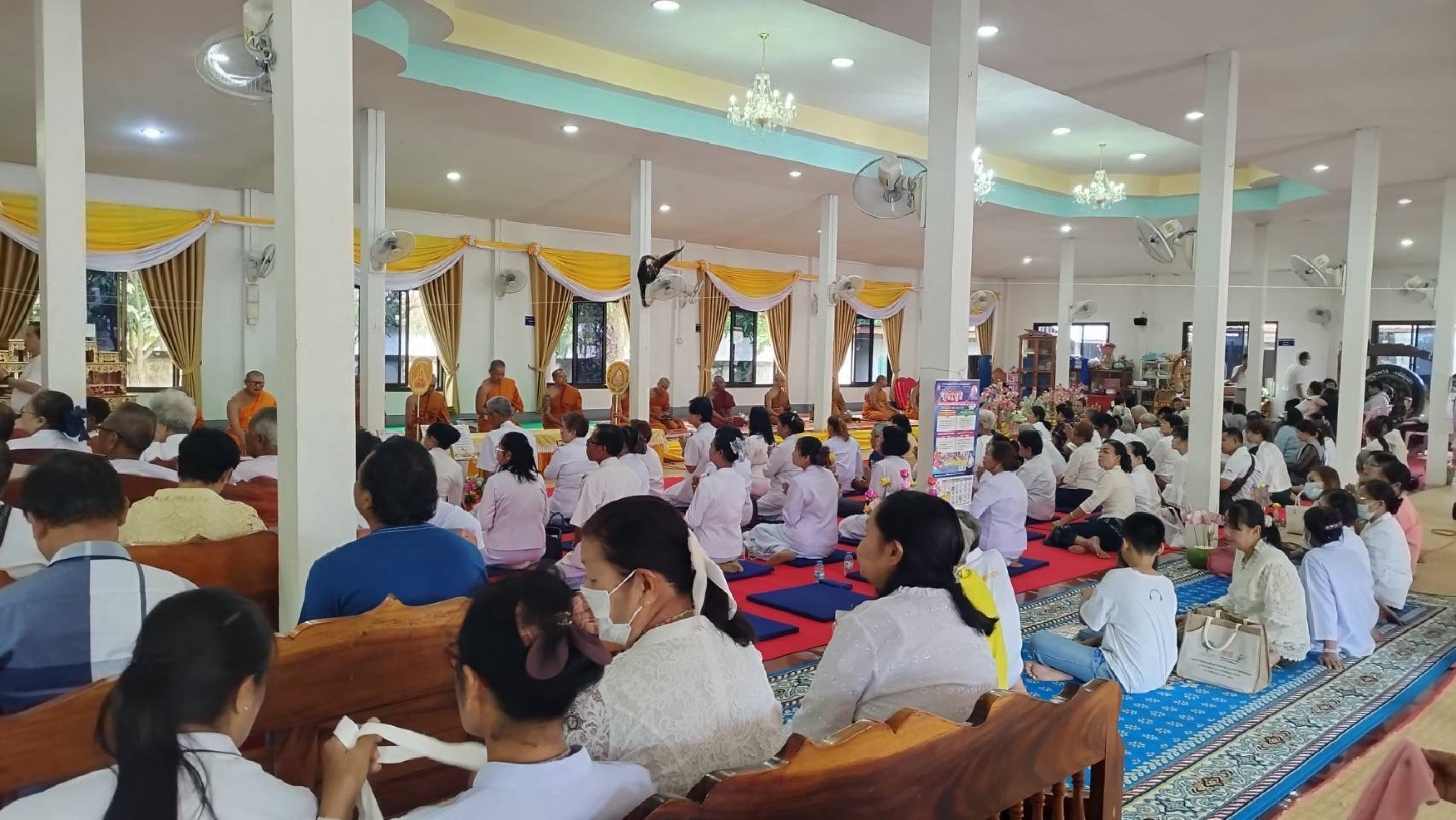 ภาพร่วมพิธีกรรมวัดศรีพัฒนาราม