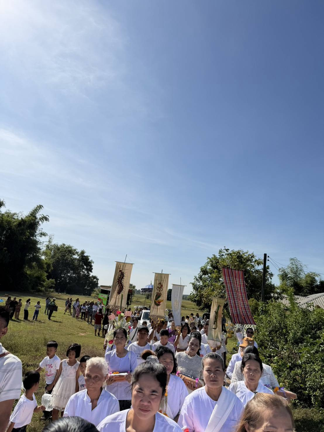 ภาพร่วมพิธีกรรมวัดศรีสะอาด