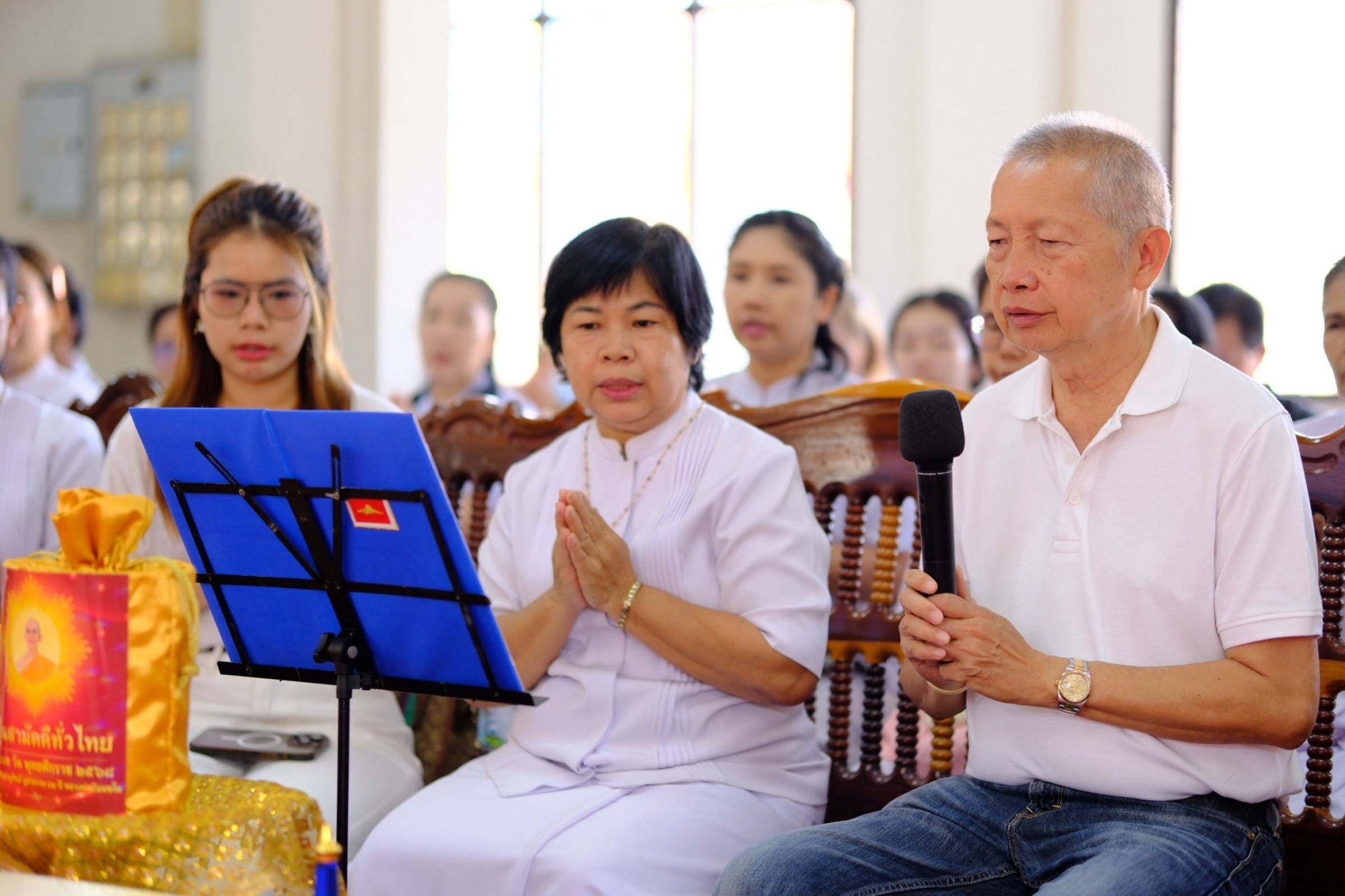 ภาพร่วมพิธีกรรมวัดคลองใหม่