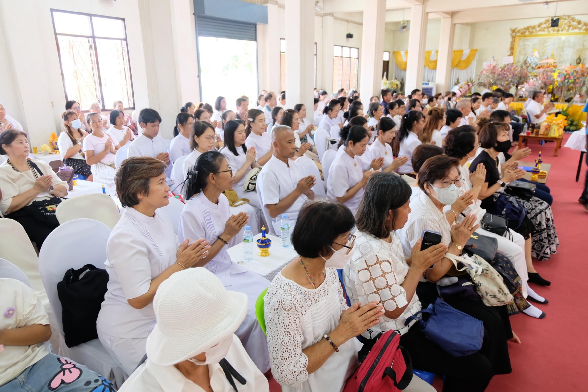 ภาพร่วมพิธีกรรมวัดคลองใหม่