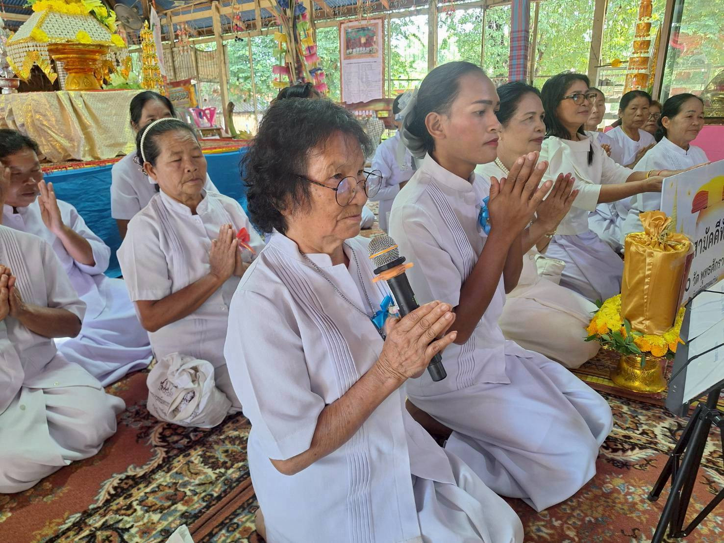 ภาพกล่าวคำถวายกฐินวัดโคกกรวด