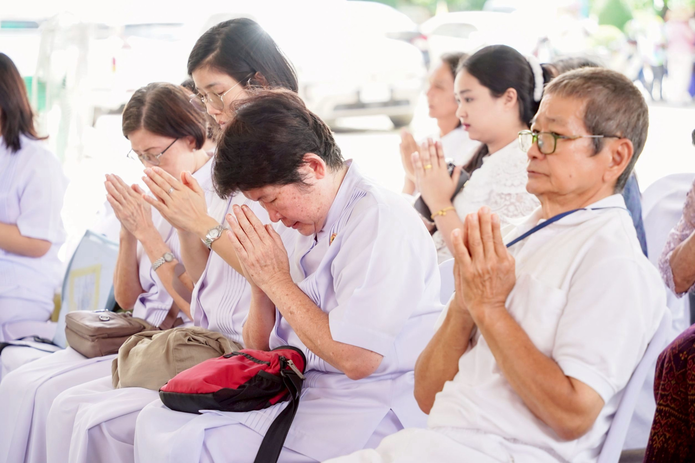 ภาพร่วมพิธีกรรมวัดหินปักใหญ่