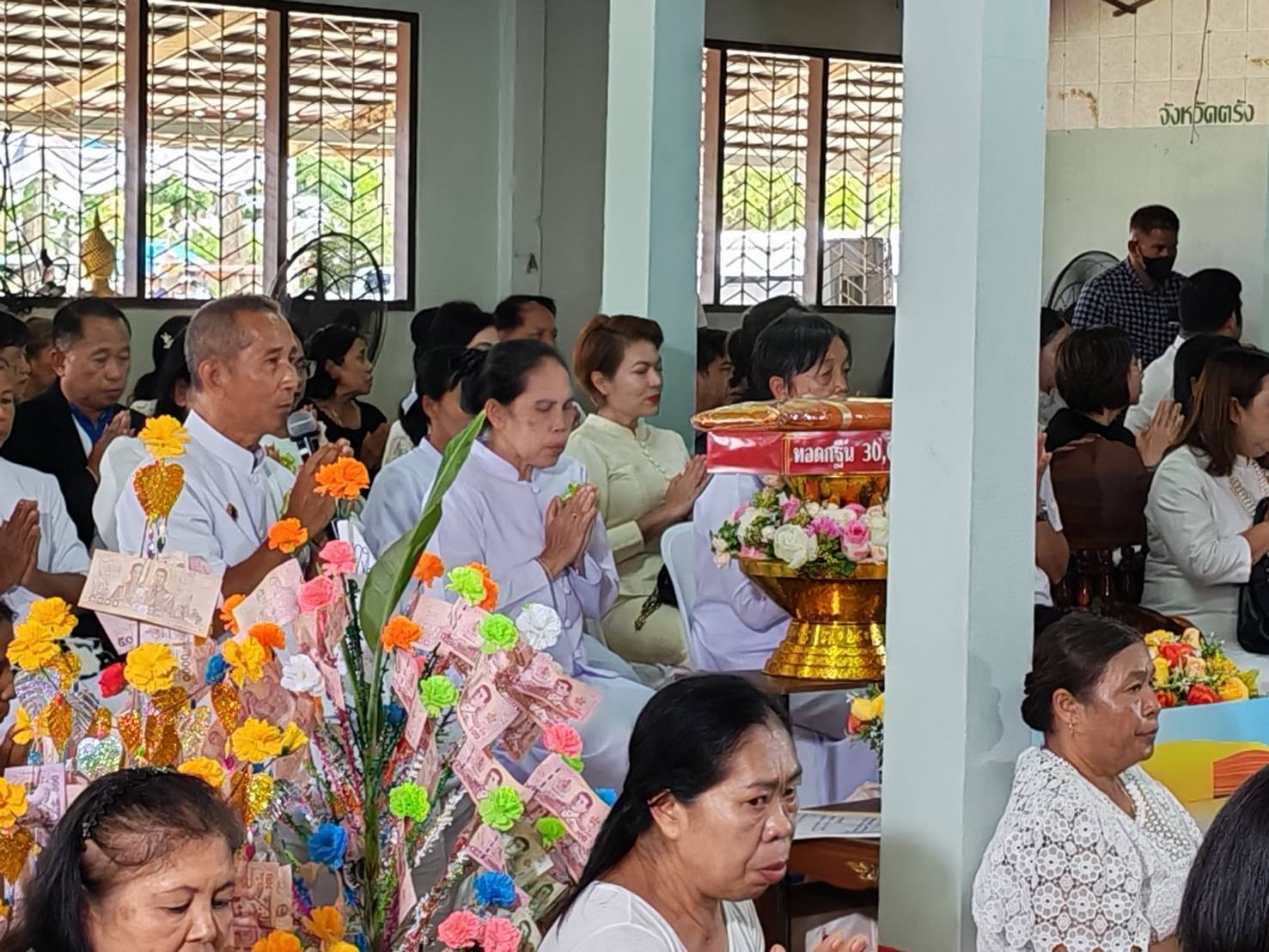 ภาพกล่าวคำถวายกฐินวัดหัวเขา