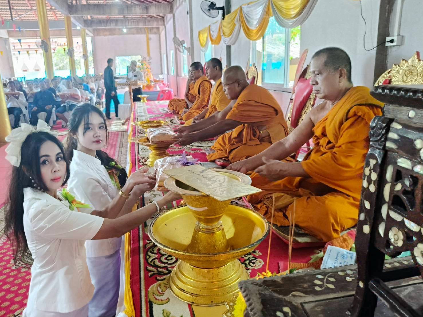 ภาพร่วมพิธีกรรมวัดธรรมาราม(นาปด)