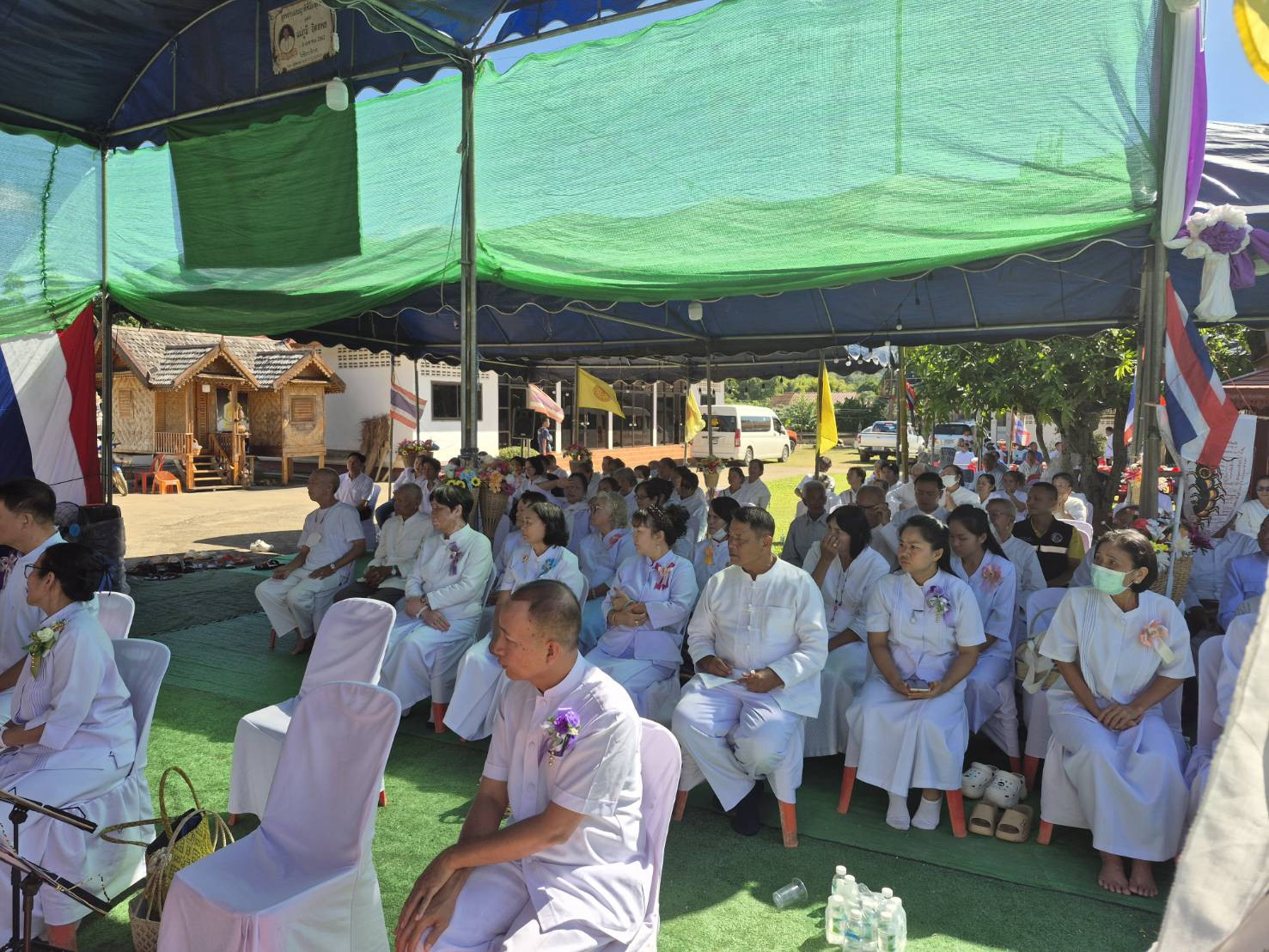 ภาพร่วมพิธีกรรมวัดห้วยลึก