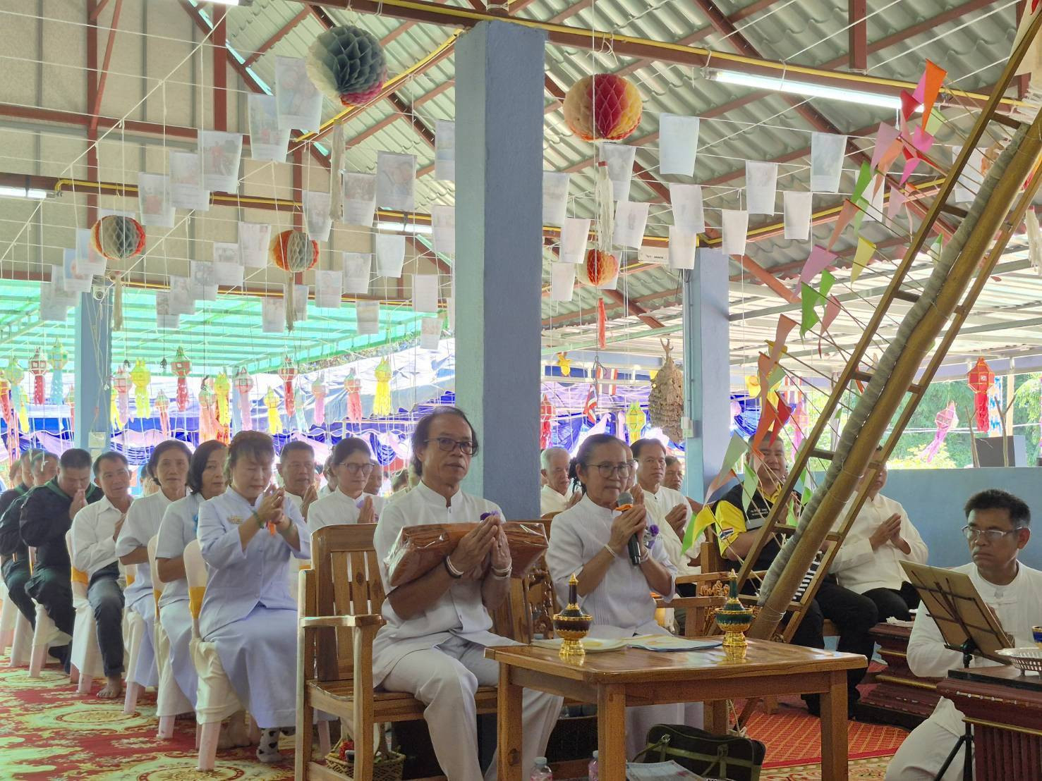 ภาพกล่าวคำถวายกฐินสำนักสงฆ์วังผาสุวรรณคีรี