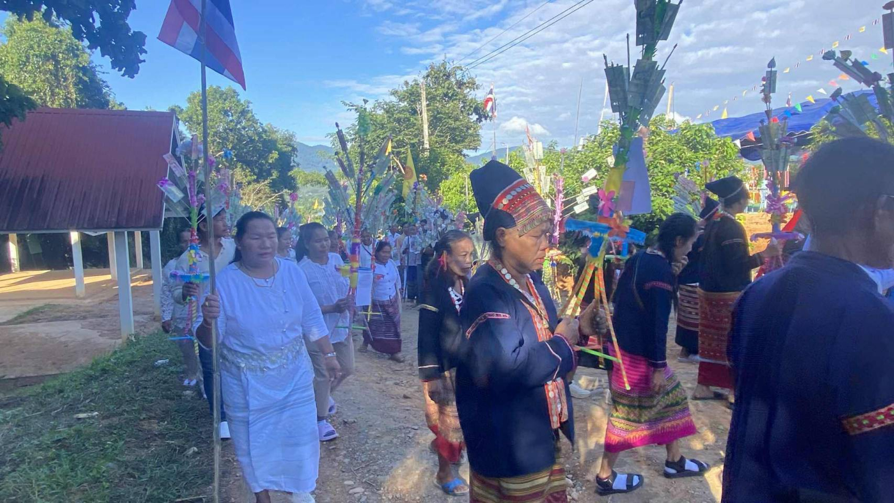 ภาพร่วมพิธีกรรมสำนักสงฆ์วังผาสุวรรณคีรี