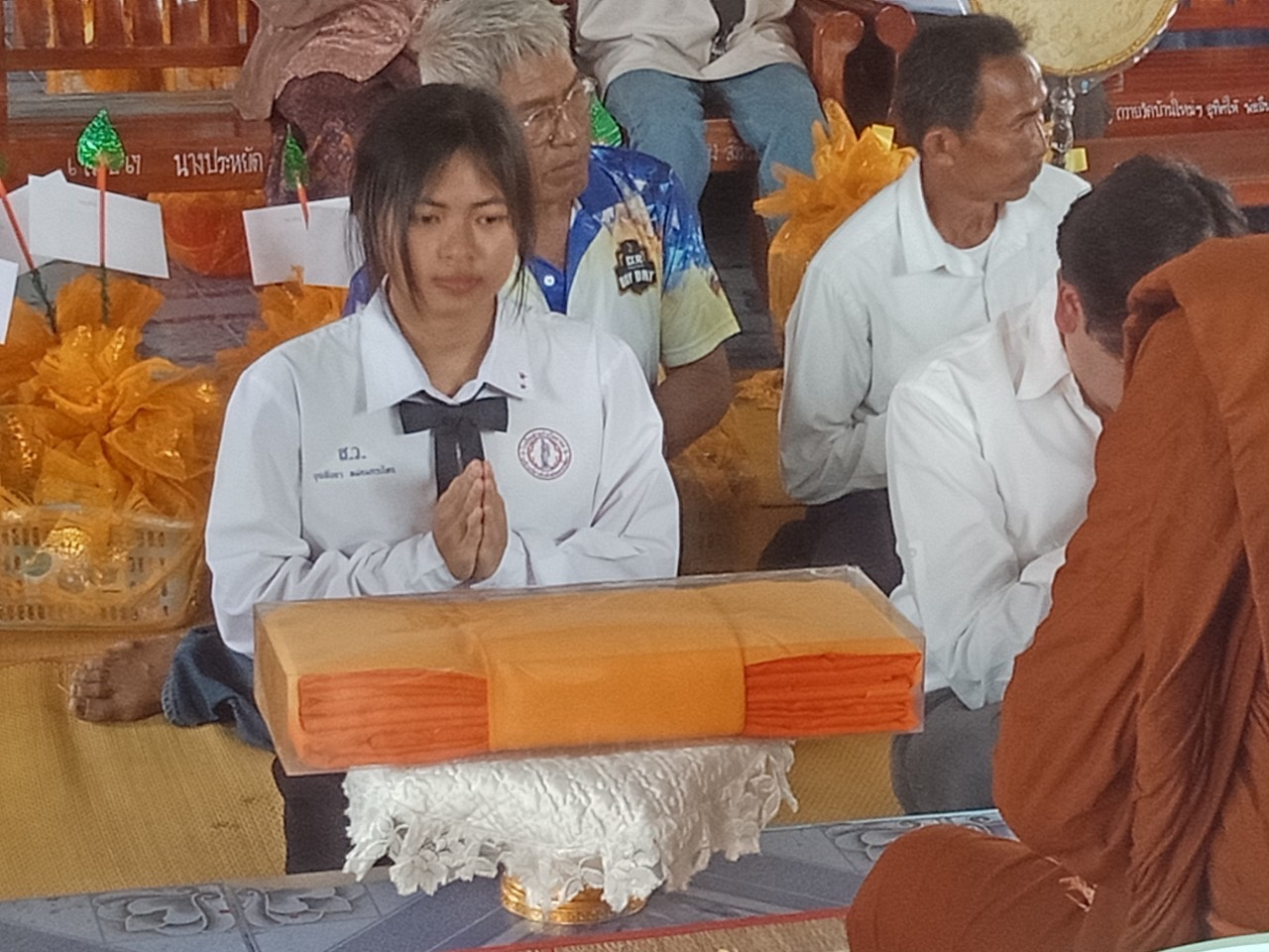 ภาพกล่าวคำถวายกฐินวัดใหม่พุทไธจารย์