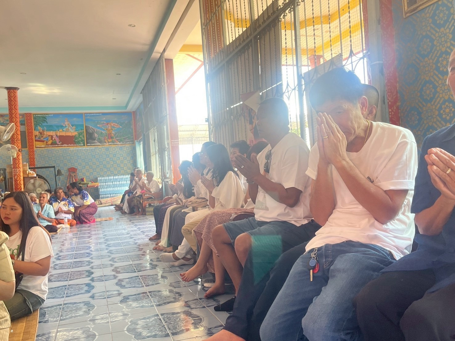 ภาพร่วมพิธีกรรมวัดใหม่พุทไธจารย์