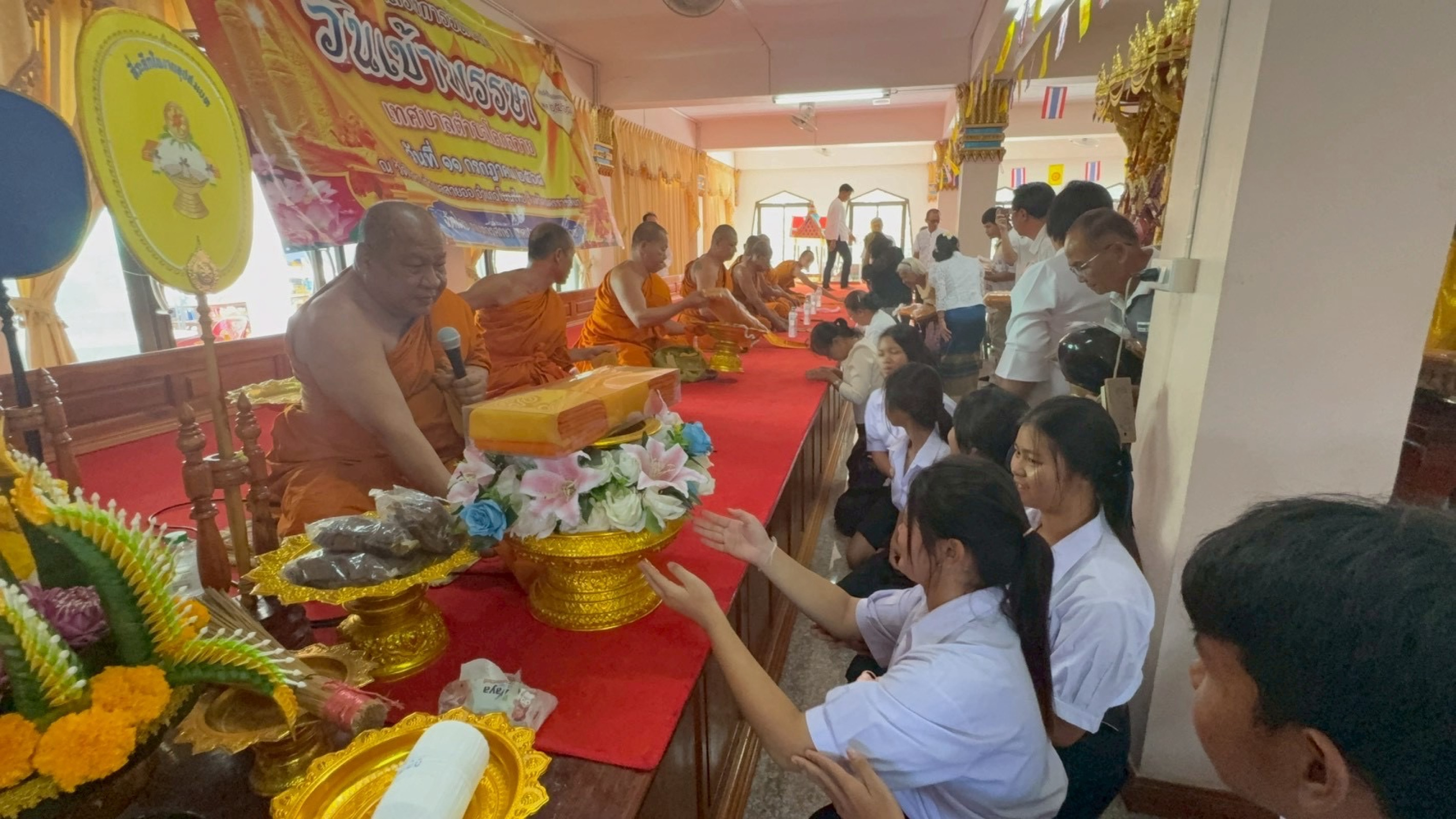 ภาพร่วมพิธีกรรมวัดโคก