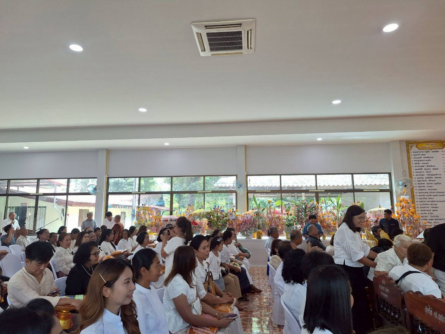 ภาพร่วมพิธีกรรมวัดเชี่ยวชาญกิจ