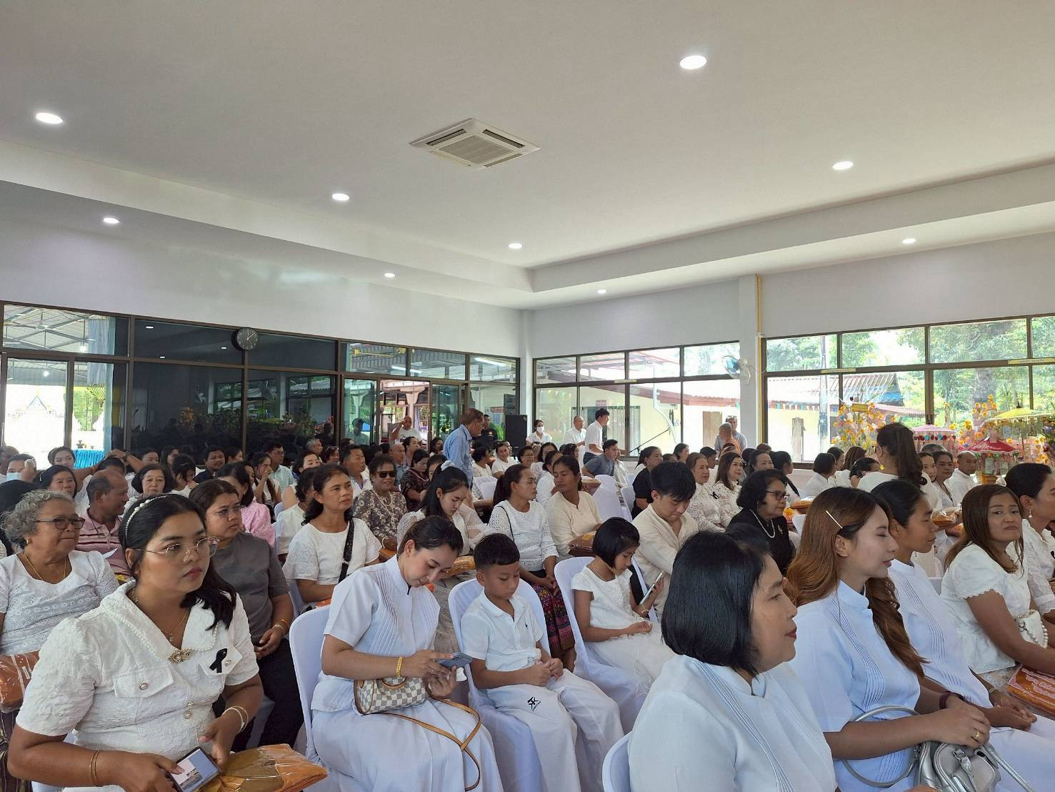 ภาพร่วมพิธีกรรมวัดเชี่ยวชาญกิจ