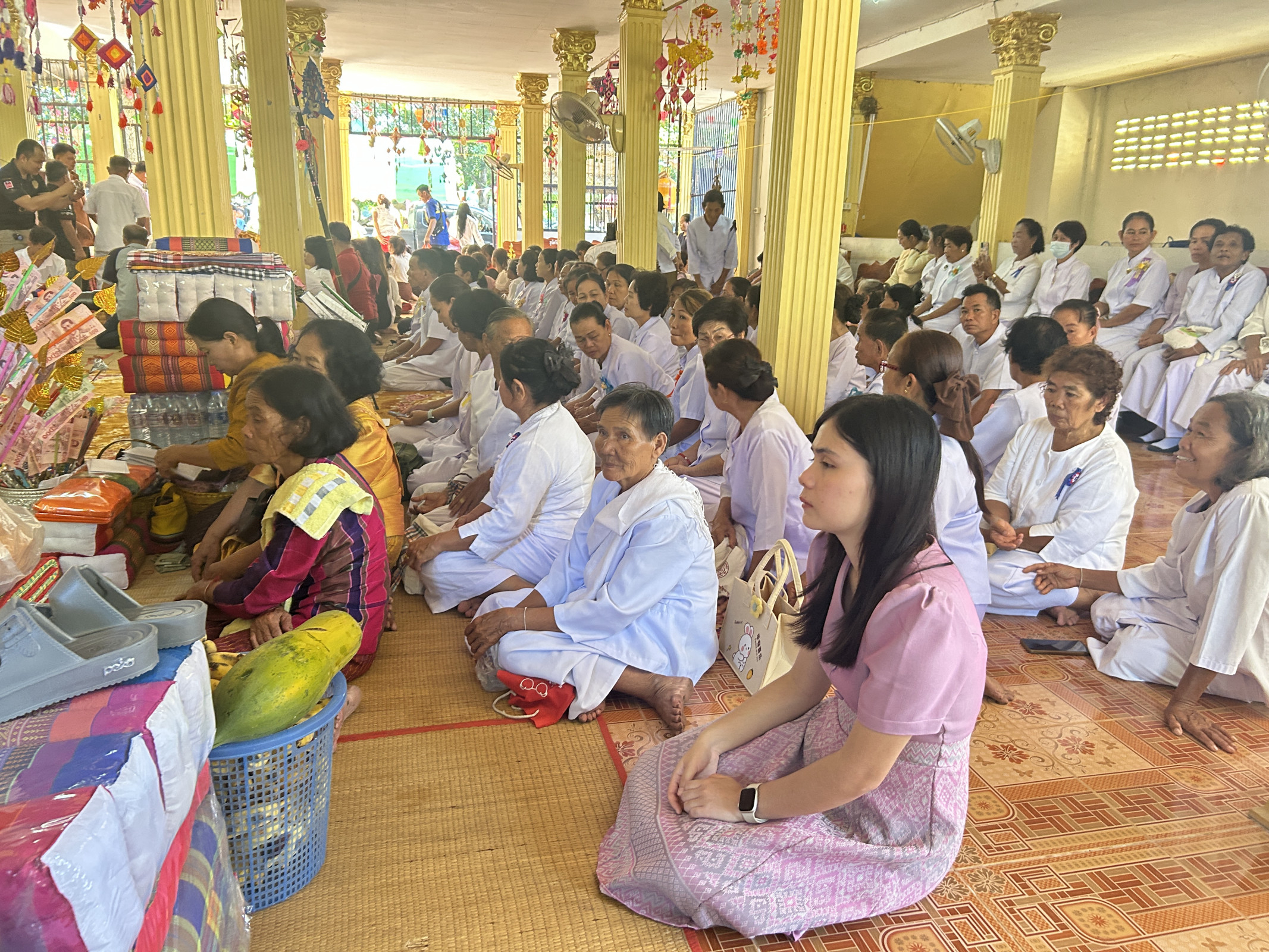 ภาพร่วมพิธีกรรมวัดโคกสีใน(โสภณประดิษฐ์)
