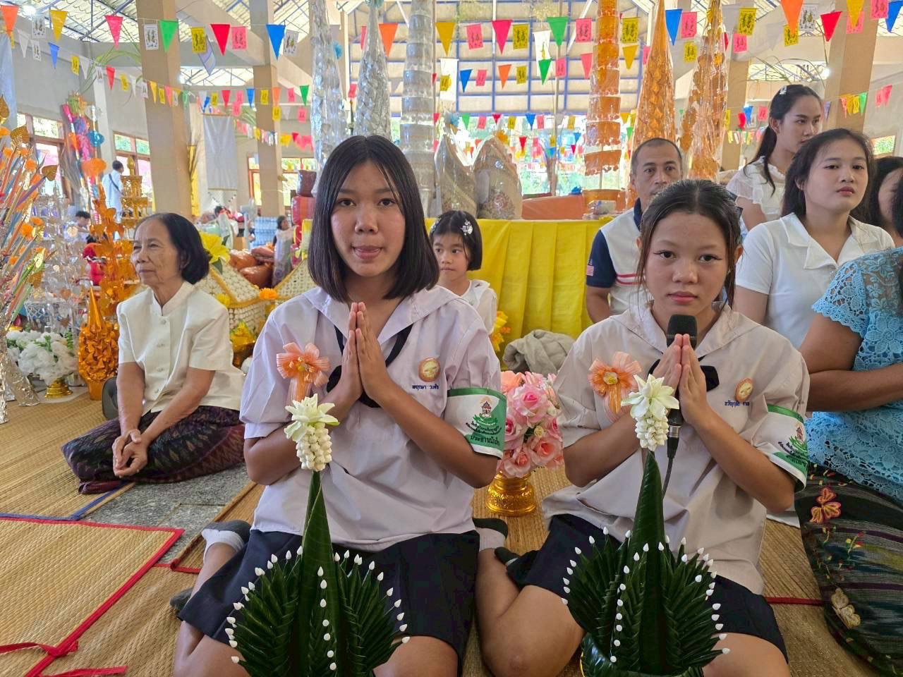 ภาพกล่าวคำถวายกฐินวัดสมศรี