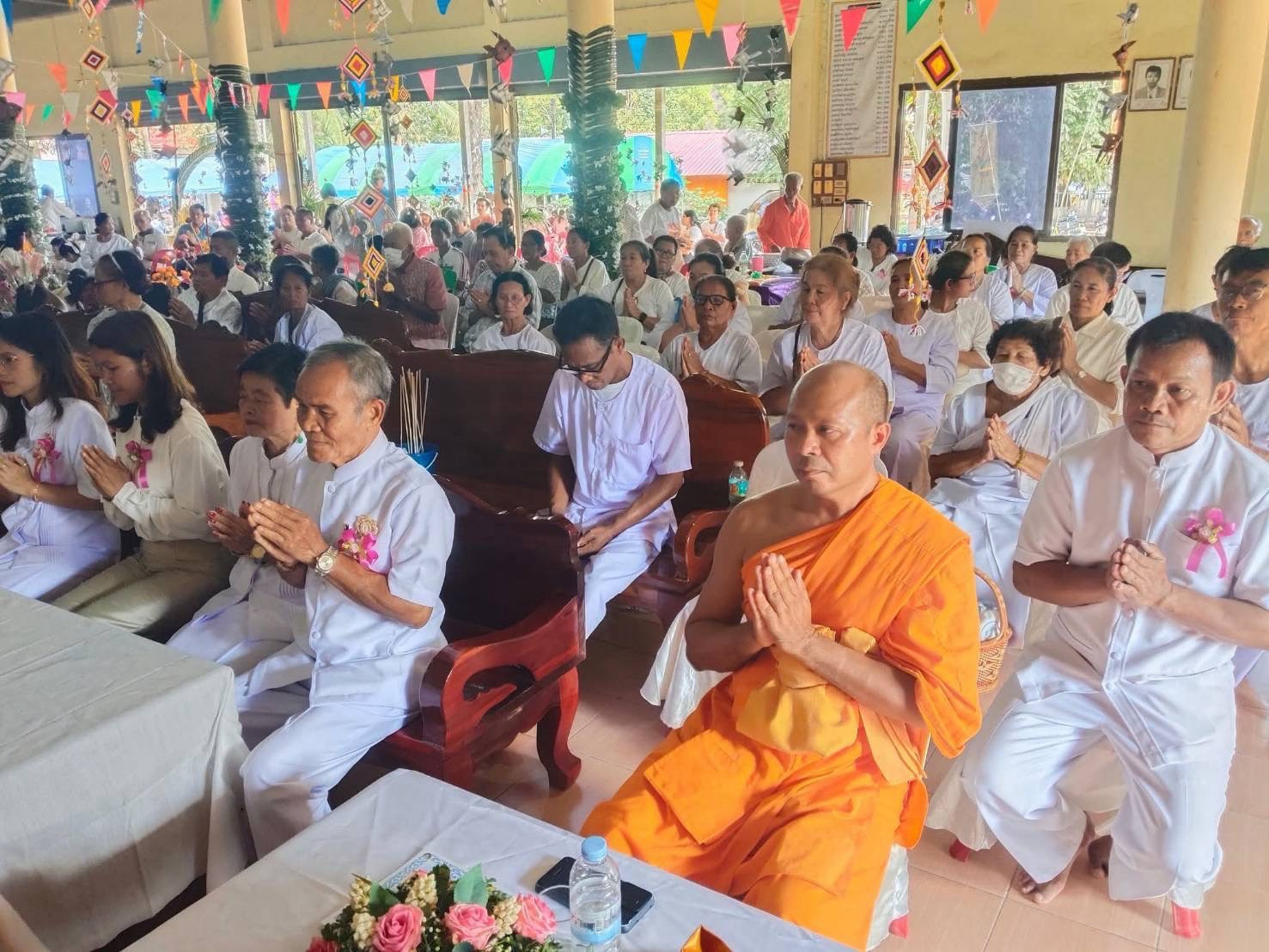 ภาพกล่าวคำถวายกฐินสำนักสงฆ์บ้านวังรี