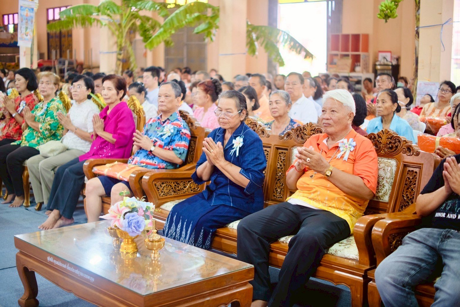ภาพร่วมพิธีกรรมวัดบ้านระกาศ