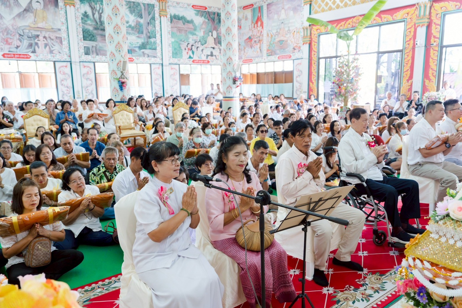 ภาพกล่าวคำถวายกฐินวัดปานประสิทธาราม