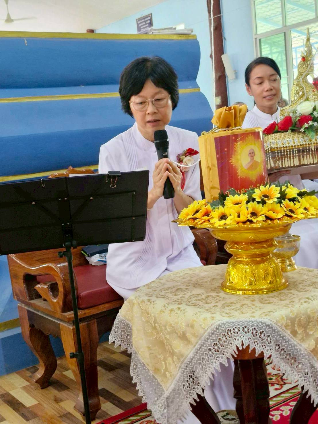 ภาพกล่าวคำถวายกฐินวัดเขาคีรีวงศ์ (ท่าทุ่ม)