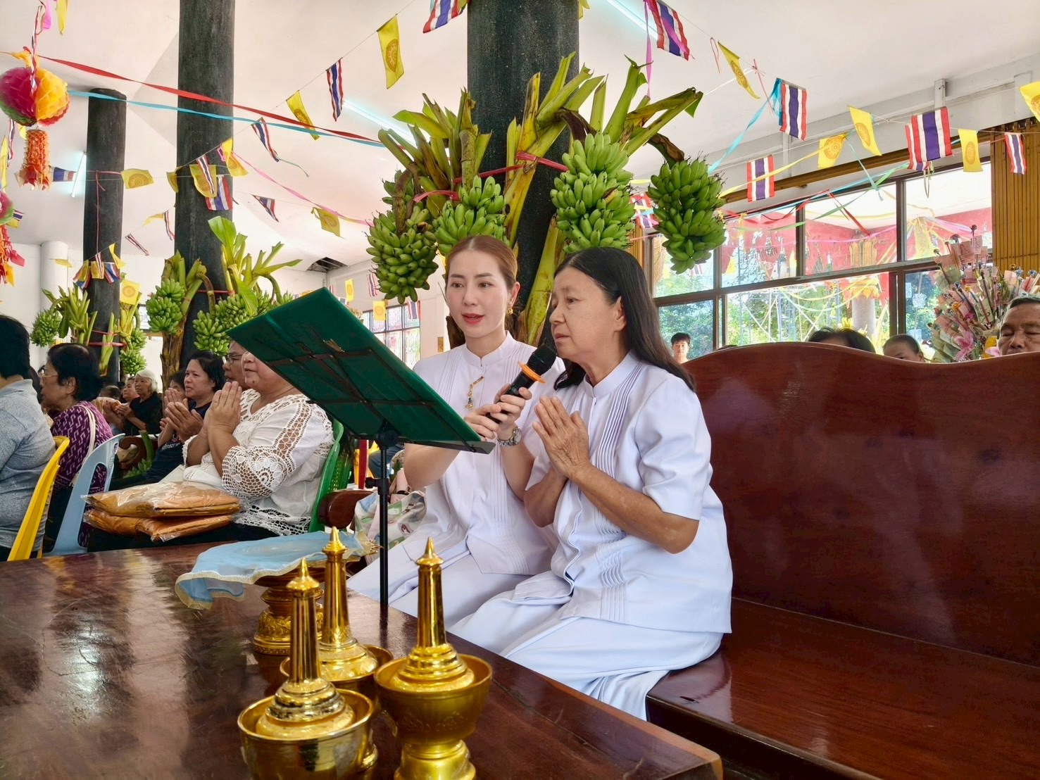 ภาพกล่าวคำถวายกฐินวัดพรหมกิตติยาราม (วังลาน)