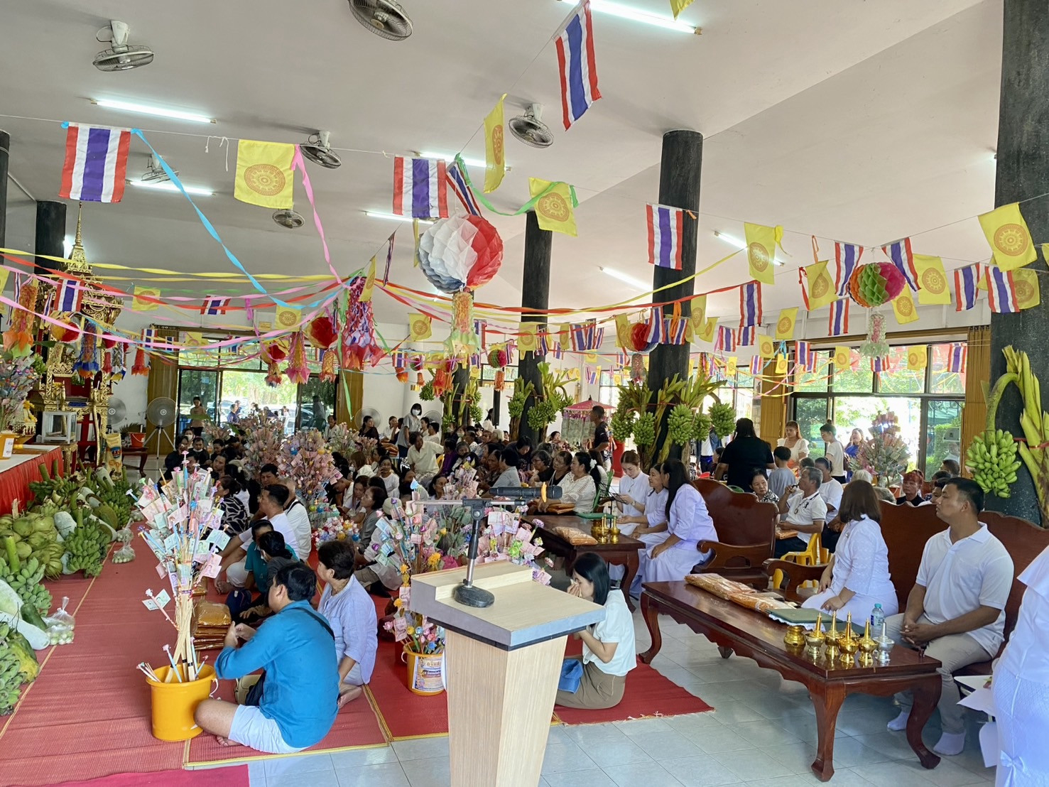 ภาพร่วมพิธีกรรมวัดพรหมกิตติยาราม (วังลาน)