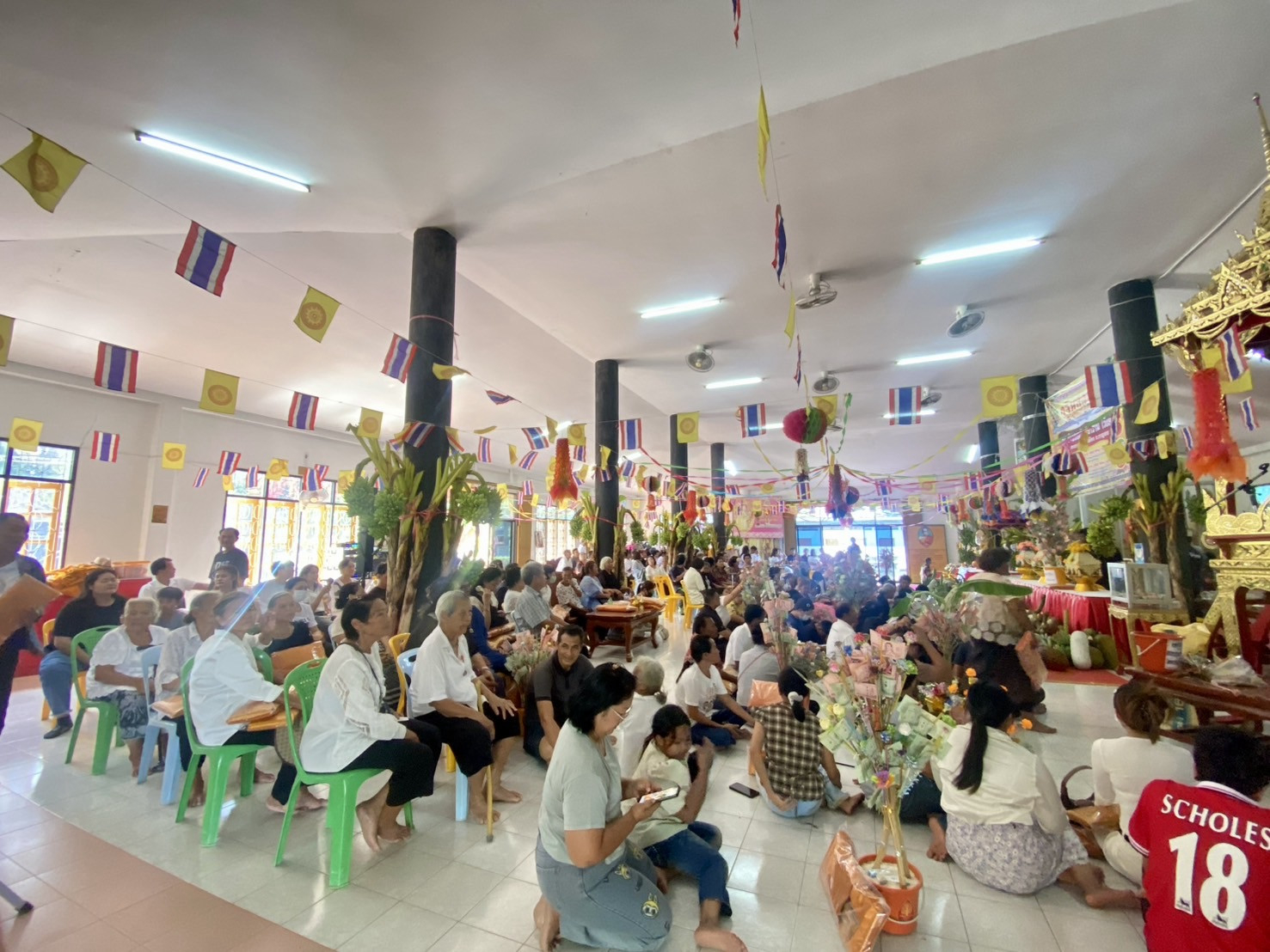 ภาพร่วมพิธีกรรมวัดพรหมกิตติยาราม (วังลาน)