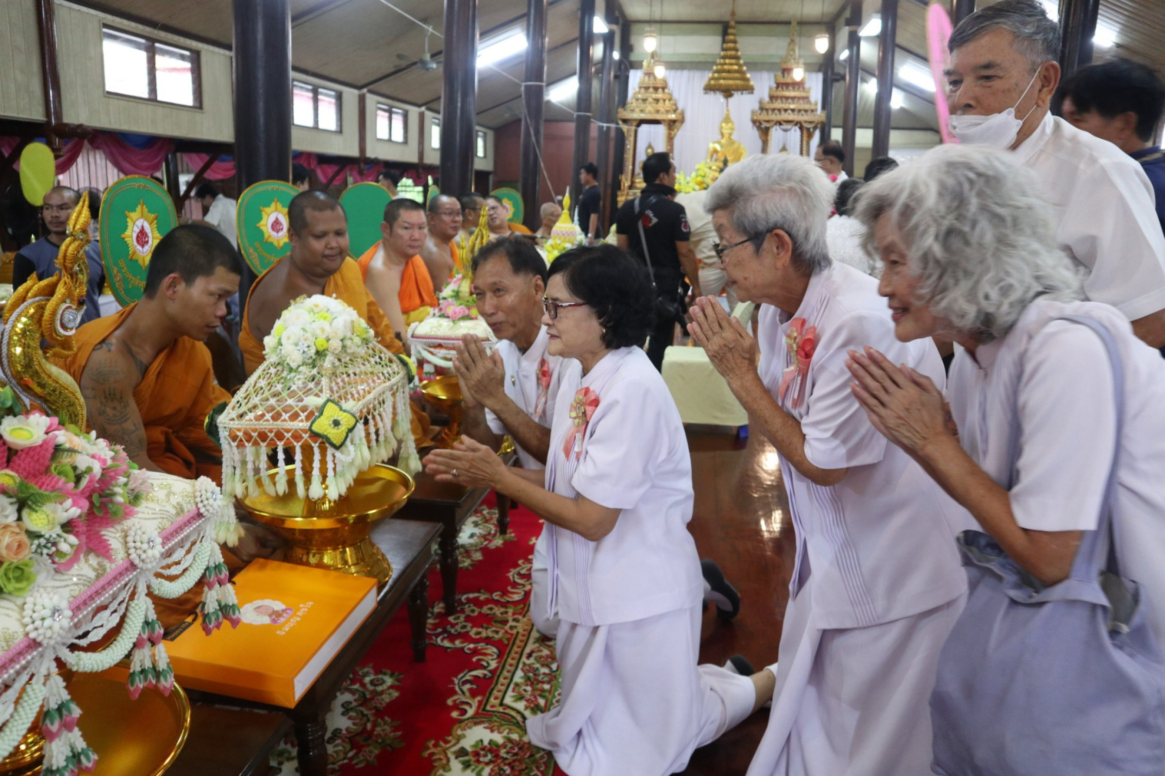 ภาพร่วมพิธีกรรมวัดบางแคน้อย