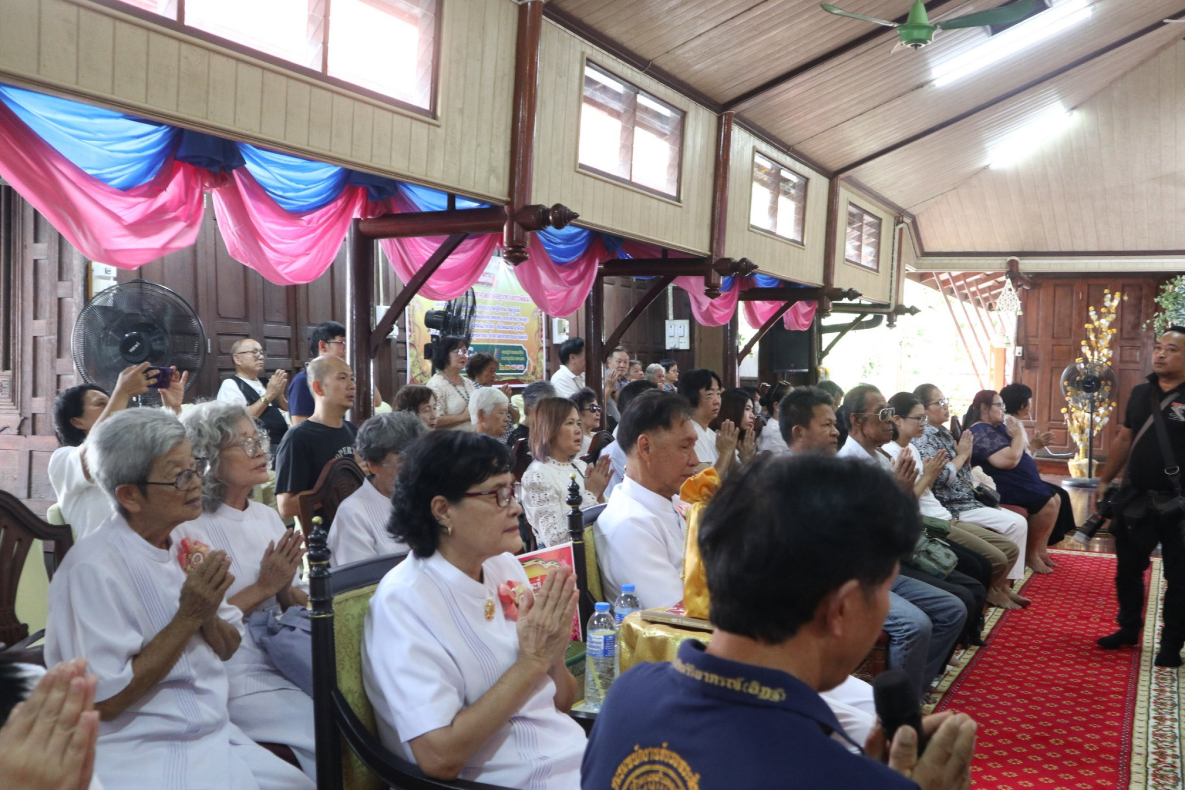 ภาพร่วมพิธีกรรมวัดบางแคน้อย