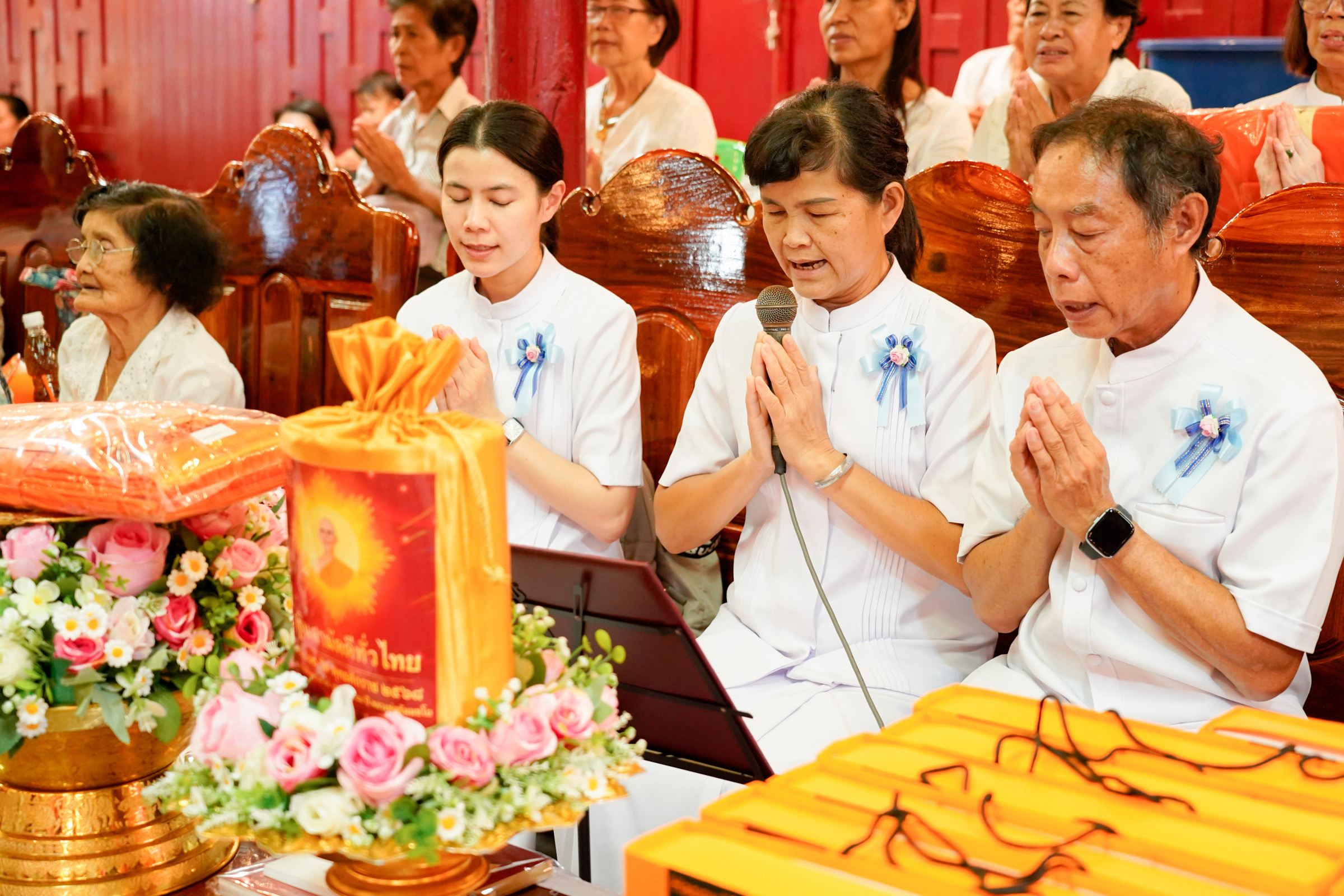 ภาพกล่าวคำถวายกฐินวัดสี่แยกราษฎร์บำรุง