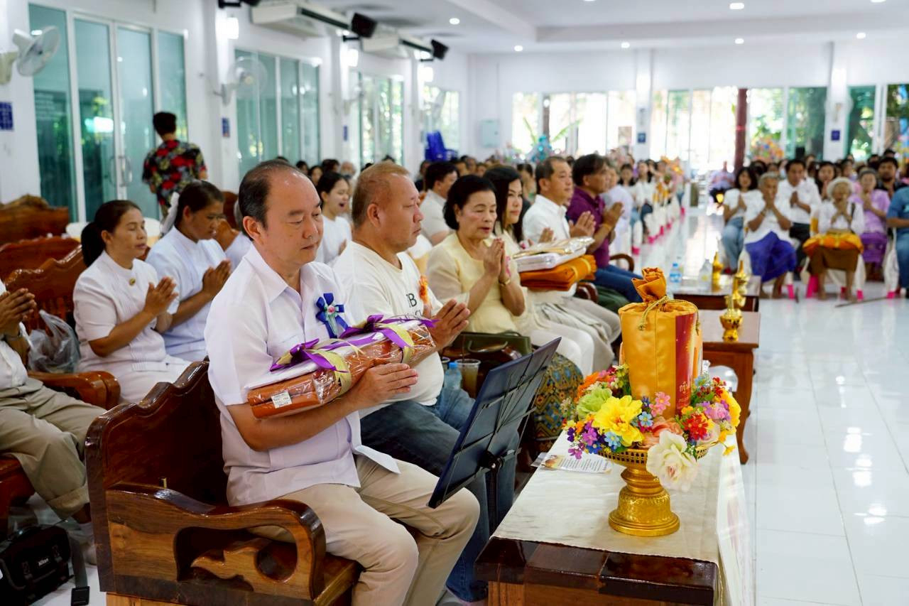 ภาพร่วมพิธีกรรมวัดโยธีราษฎร์ศรัทธาราม