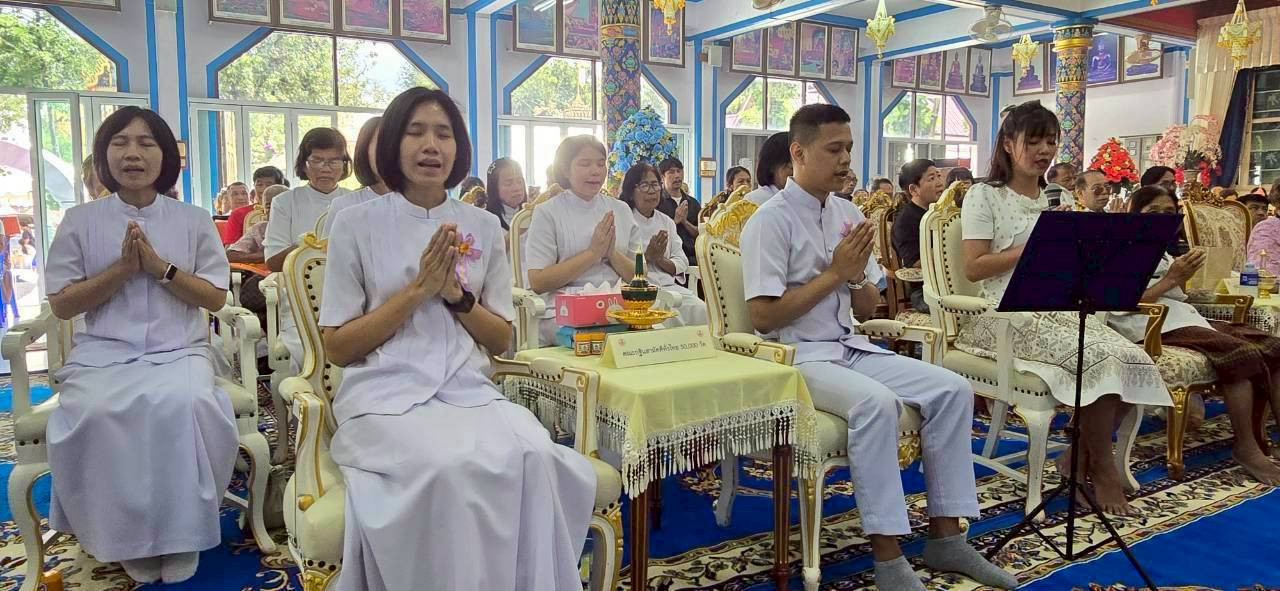 ภาพกล่าวคำถวายกฐินวัดวังบัว