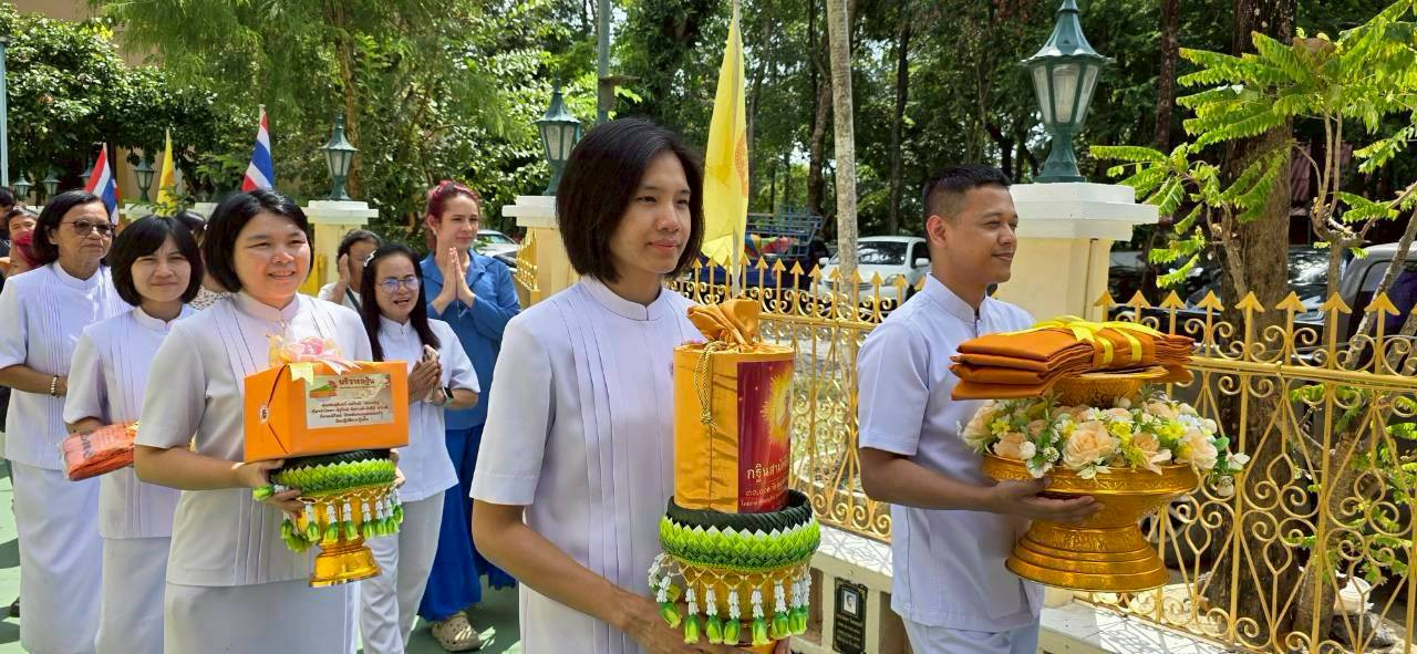 ภาพร่วมขบวนกฐินวัดวังบัว