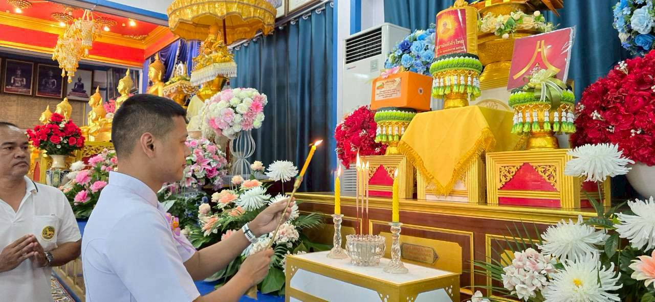 ภาพร่วมพิธีกรรมวัดวังบัว